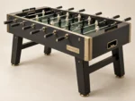Club Foosball Table in Charcoal and brushed brass — main photograph