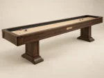 Heritage 12' Shuffleboard Table in Smoked walnut — main photograph