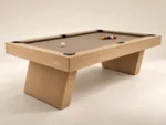 Modern 7' Pool Table in Light oak — alternate photograph